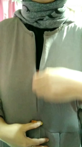 Gamis Crinkle Premium Nicta Lengan Panjang Kerut Model Kekinian