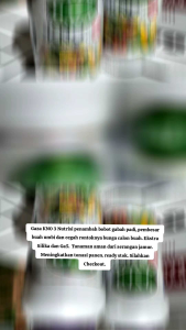 Gaza Kno3 Cair 500 ml - Nutrisi Pembesar Buah dan Umbi Tanaman dengan Silika Pelindung dari Hama dan Penyakit