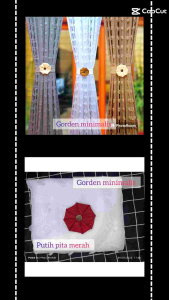 GORDEN JENDELA KUPU KUPU IKAT PITA MINIMALIS TERBARU HORDEN TIRAI
