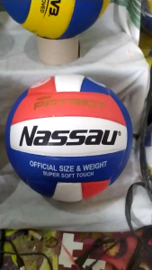 Bola Voli Volly Mikasa Nassau Anak Pres Tempel Olahraga Volley Ball Outdoor