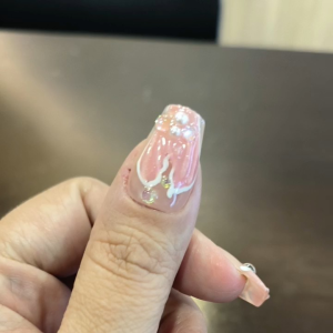 (FREE TOOLKIT) 10 PCS PRESS ON NAILS. HANDMADE NAILS SIZE S