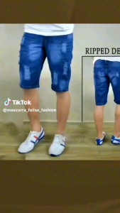 PROMO!! Celana Pendek Sobek Pria Distro Model Baru