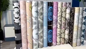Wallpaper dinding/Tembok Stiker dinding Rumah wallstiker ruangan Tamu dan Kamar tidur 45x10m