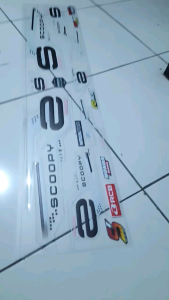 Cod Striping Variasi All Scoopy Doant Terbaru Transparan UV
