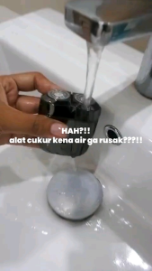 alat cukur kumis jenggot elektrik mini 6 shaver ( garansi 1 tahun )