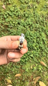 Rọc giấy mini đồng thau treo móc khóa EDC MB 1