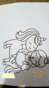 Kertas Mewarnai Princess & Worksheet Activity Buku Mewarnai Anak Murah