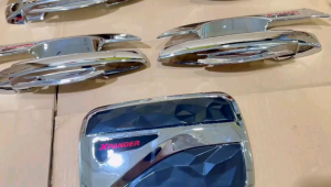 Paket Outer Handle Tank Cover Mobil Xpander Chrome