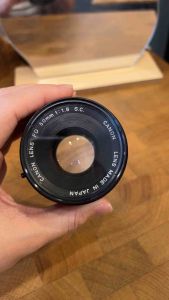 เลนส์ Canon FD 50mm f1.8