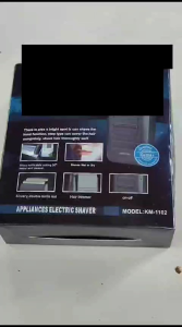 Original Kemei KM-1102 Alat Cukur Kumis Dan Jenggot Botak Recharger Shaver