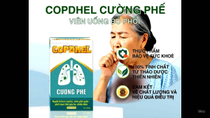 COPDHEL Cường Phế - Giải pháp hiệu quả cho biểu hiện hen suyễn & viêm phế quản - HT trước biểu hiện ho & loãng đờm - Lọ 50 viên