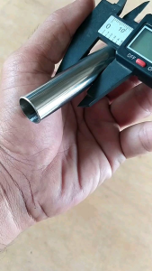 Pipa Bulat Stainless OD 158 mm ID 142 mm Tebal 08 mm Panjang 20 cm