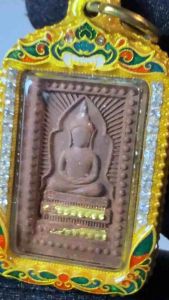 Phra Phong Somdej Wekman small phim Numlek thai amulet Buddhism Religious Collection Pendants