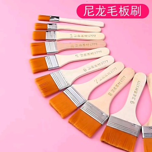 Wood Soft Nylon Paint Brush Berus Cat Kayu Home Tools