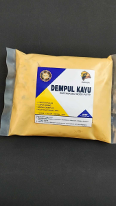 Dempul / Plamir Kayu Kuning Langsung Pakai Keras Mudah Diamplas