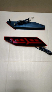 Reflektor LED Lampu Bemper Belakang Mobil All New Pajero Sport 2020-2023