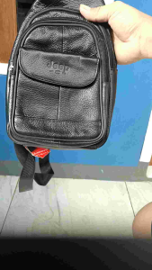 TAS SLIMBAG KULIT JP/TAS SLEMPANG PRIA kULIT/TAS DADA KULIT SAPi 100%