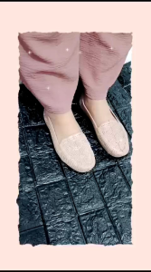 Sepatu Flip Flop Wanita Q1415 Motif Polos Tahan Air Anti Slip - Warna Variatif
