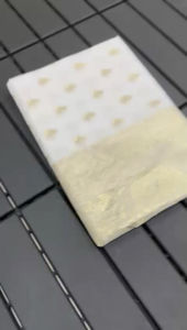 New Lounching...*  Catalog- (*WHITE QUEEN*)  *FABRIC : SOFT LICHI SILK CLOTH.*  *Beautiful Art Silk Jacquard Border Saree With Unstitched Running Blouse For Women Wedding Wear Party*  *DESIGN : BEAUTIFUL RICH PALLU & JACQUARD PATTERN WORK ON ALL OVER THE