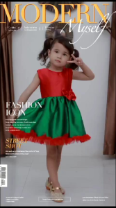 Chloe dress natal terbaru/dress natal anak dan dewasa/dress natal simpel dan elegan