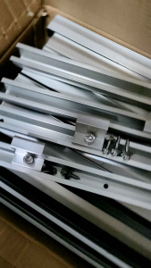 MINI ALUMINUM SOLAR RAILINGS FOR DIYERS