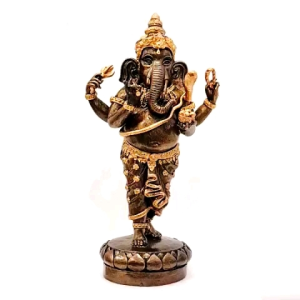 พระพิฆเนศ 3.5 นิ้ว องค์สูง 10 นิ้ว น้ำพี้ เนื้อมวลสารแร่เหล็กน้ำมือ รับประกัน จ.อูตรดิตถ์