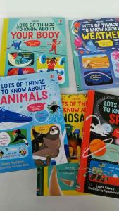 Usborne Lots of things to know about… หนังสือความรู้รอบตัวสำหรับเด็ก ฉบับภาษาอังกฤษ