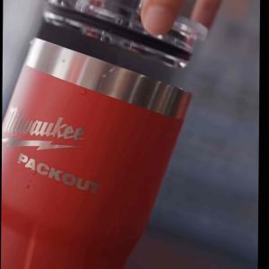 Milwaukee Authentic Original Packout Tumbler Red 20oz (model 48-22-8392R)