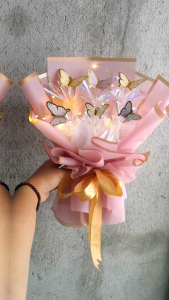 hadiah ulang tahun / buket kupu kupu / buket viral / hadiah ulang tahun cewek / hadiah hari guru