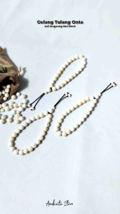 Gelang Tulang Onta Natural Impor Mesir: Desain Unik & Elegan