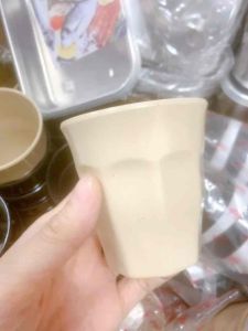 Ly Nhựa Melamine Cao Cấp Fataco Việt Nam LY34 - Ly Uống Nước Trà Đá Nhựa Melamine 7 x 7cm Màu Đen/ Màu Nâu - GD NARI