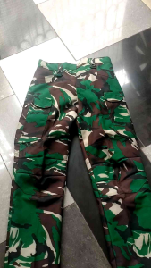 Celana Tactical  Loreng TNI Loreng Malvinas Bahan Velbed Tebal Nyaman Dipakai Tidak Panas Kuat Awet Tahan Lama
