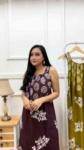 Daster longdres tanpa lengan yukensi CAP KAIN RAYON TEBAL BERKUALITAS