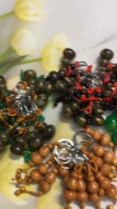 Móc khóa hồ lô nhựa giả ngọc