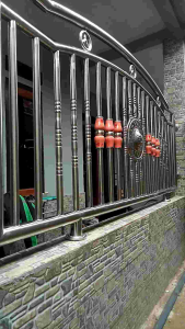 Pagar Stainless Pipah Motif: Harga Per Meter & Desain Modern