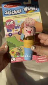 Melissa & Doug Sticker WOW! - 300 Easy-to-Remove Stickers & 24-Page Activity Pad - Creative Fun & Mess-Free Travel Activity