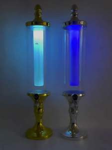 เครื่องจ่ายเบียร์3ลิตร ทาวเวอร์เบียร์ไวน์พร้อมไฟ LED สีสันสดใส 3LBeer Dispenser Beer Tower Wine with Colorful LED Light