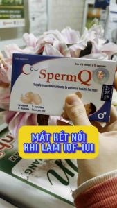 SpermQ giúp hỗ trợ cung cấp dưỡng chất tăng cường sức khoẻ sinh sản cho nam giới tăng chất lượng số lượng và giảm dị dạng của nòng nọc