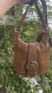 Túi 2hand đeo vai đeo chéo cực đẹp da full vintage nhà COCH aut của Mỹ full tag code - T596
