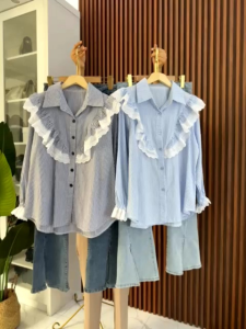 Kemeja Ruffle Katren