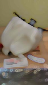 Botol tabung tangki wadah oli oil samping Plus karet Rx king Rxking new Rxk