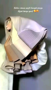KERUDUNG HIJAB SPORT PET TEBAL (KEKINIAN)