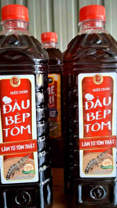 combo 6 chai nước mắm đầu bểp tôm (chai 800ml) đậm đặc thơm ngon từ tôm tươi nguyên chât