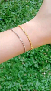 Gelang Tangan Anak Rantai Nori Ukir+1Bel+1 Love Ukir/perak asli silver 925 lapis emas/perhiasan fashion anak terbaru