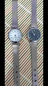 Abee Fa-905 Korean Style Jam tangan wanita stainless analog/ Jam tangan kece stainless