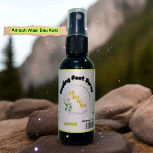 Lerolina Cooling Foot Spray: Penghilang Bau Kaki 60ml