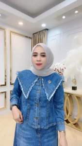 Setelan Rok Jeans Premium: Nyaman & Tahan Lama