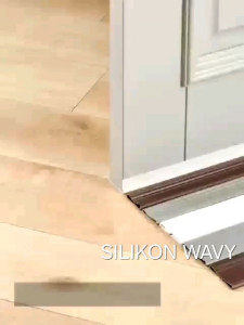 Silikon WAVY Silicone Penutup Celah Pintu Anti Debu Kecoa Tikus Serangga
