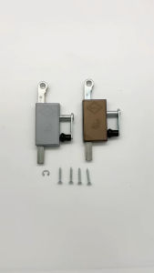 มือหมุนบานเกล็ด C.A.L. ( เงิน ชา ) CAL มือหมุนหน้าต่างบานเกล็ด มือหมุน บานเกล็ด ที่หมุน ที่หมุนหน้าต่าง ที่หมุนบานเกล็ด หน้าต่าง Aluware AW075 มือหมุนหน้าต่าง มือหมุนบานเลื่อน - Lazada