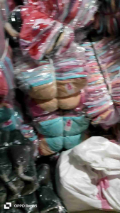 3/6 PCS CELANA DALAM WANITA ANGEL 3324 POLOS POLYSTER KARET KECIL